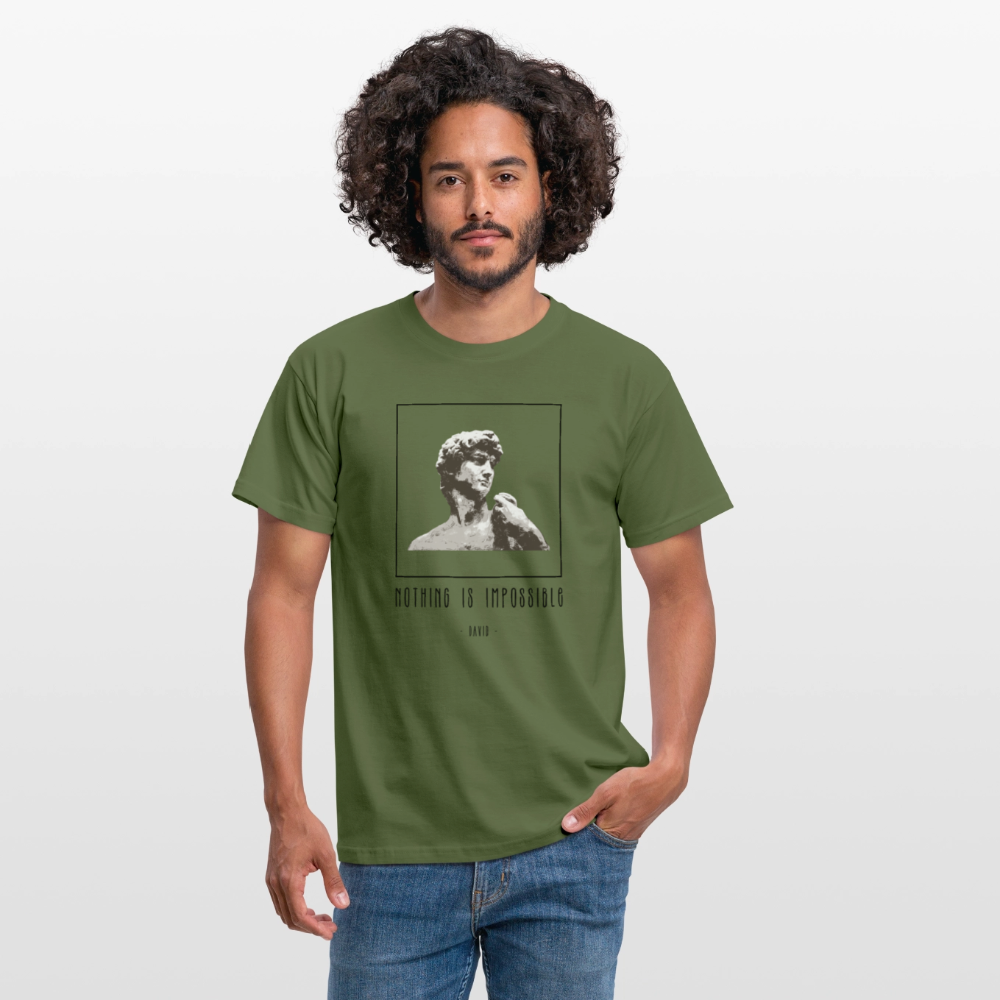 Nichts ist unmöglich - Männer T-Shirt - Militärgrün
