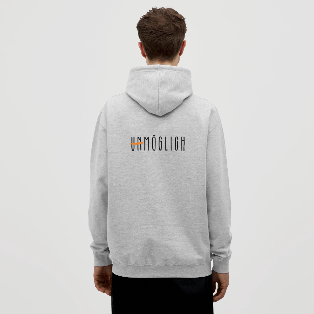 Möglich - Unisex Hoodie - Hellgrau meliert