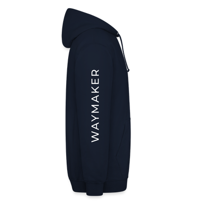 Waymaker Brand - Unisex Hoodie Sideprint - Navy