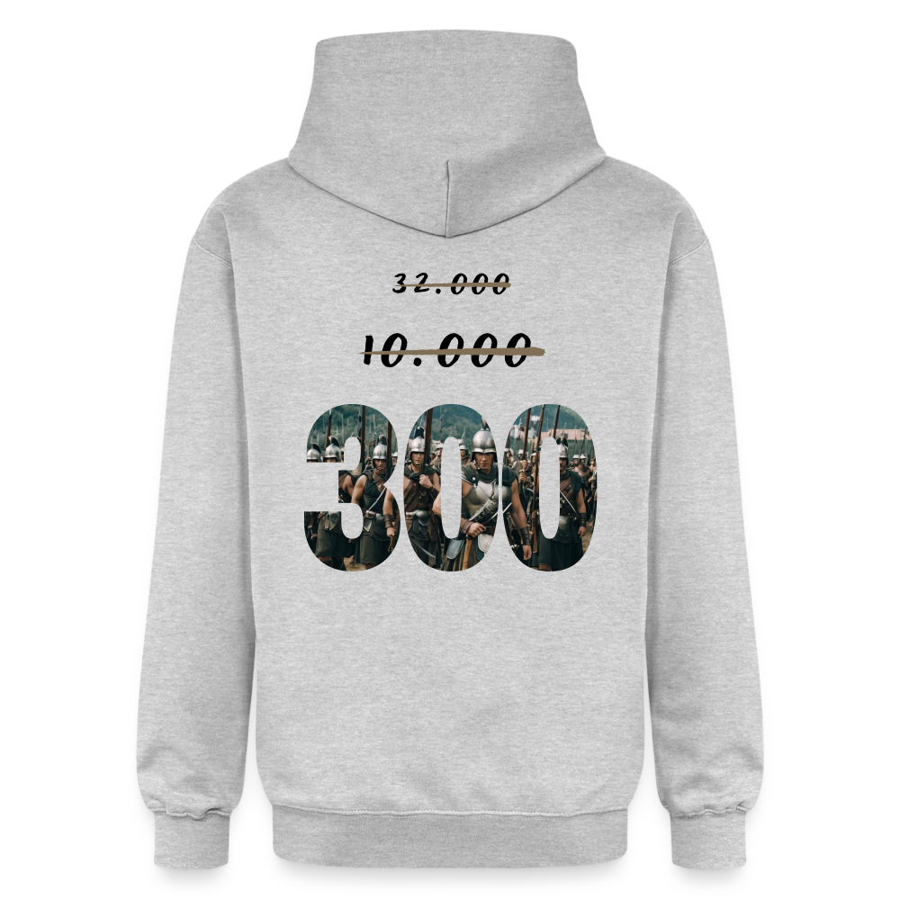 but by faith -300- Unisex Hoodie - Hellgrau meliert