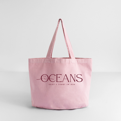 Oceans - Stoffbeutel groß - Vintage Rosa