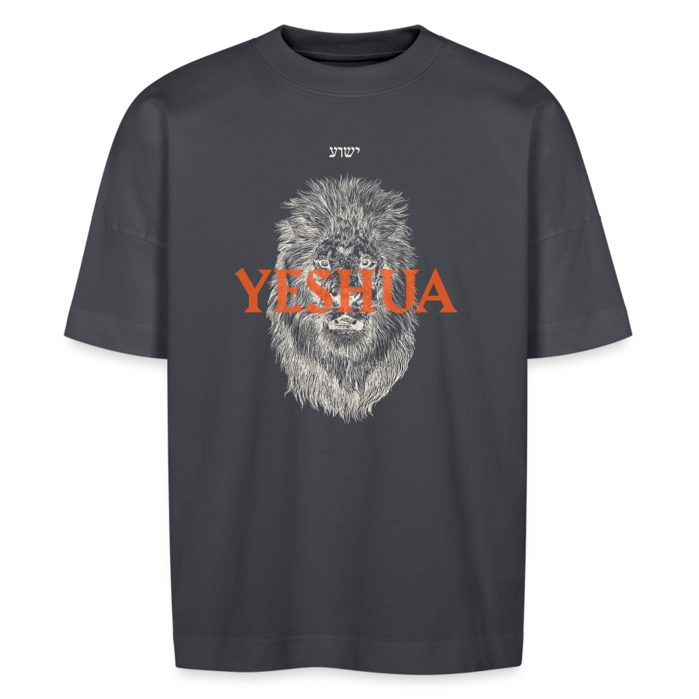 Yeshua - Unisex Oversized T-Shirt - Indigoblau