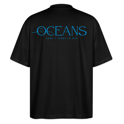 Oceans - Unisex Oversized T-Shirt - Schwarz