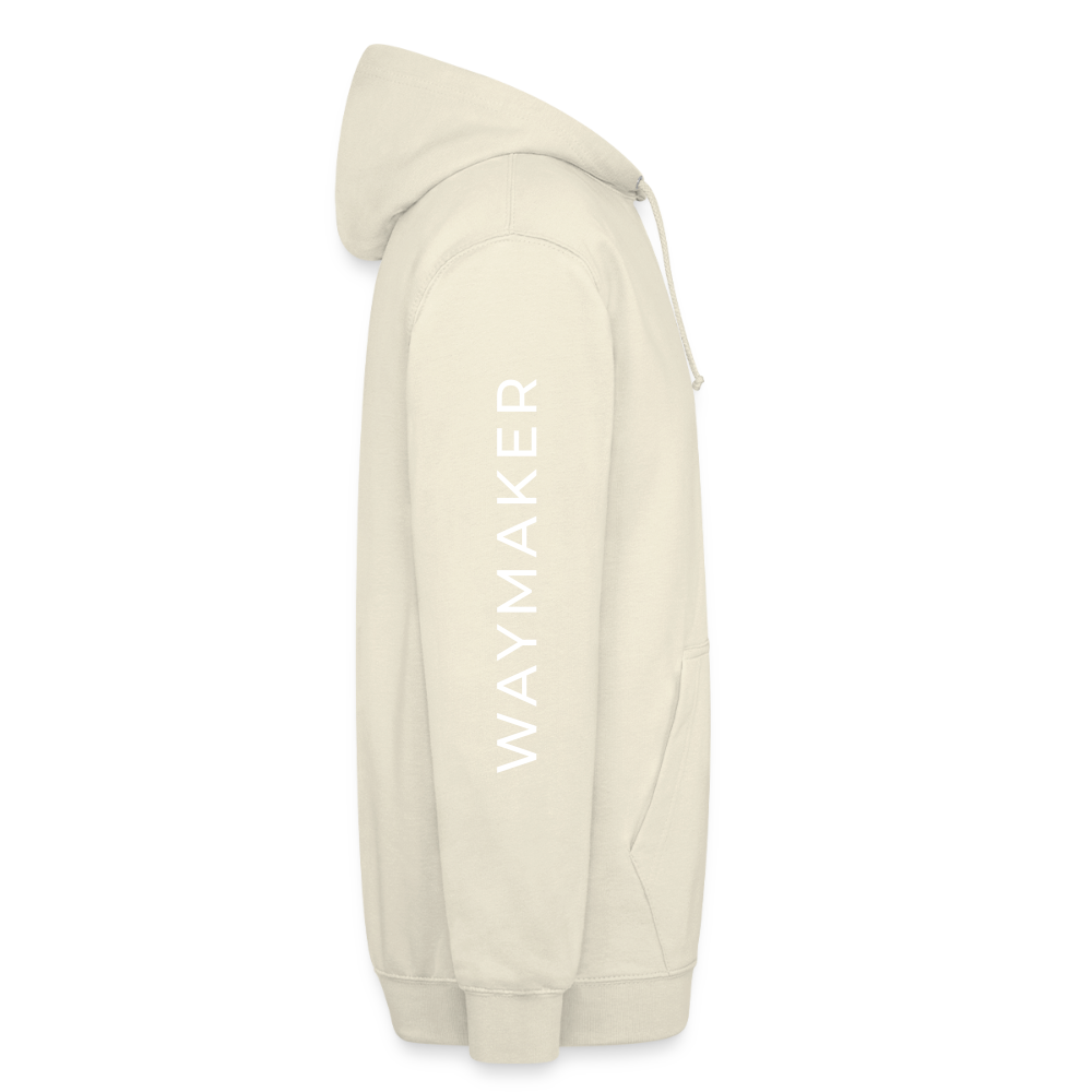 Waymaker Brand - Unisex Hoodie Sideprint - Vanille-Milchshake