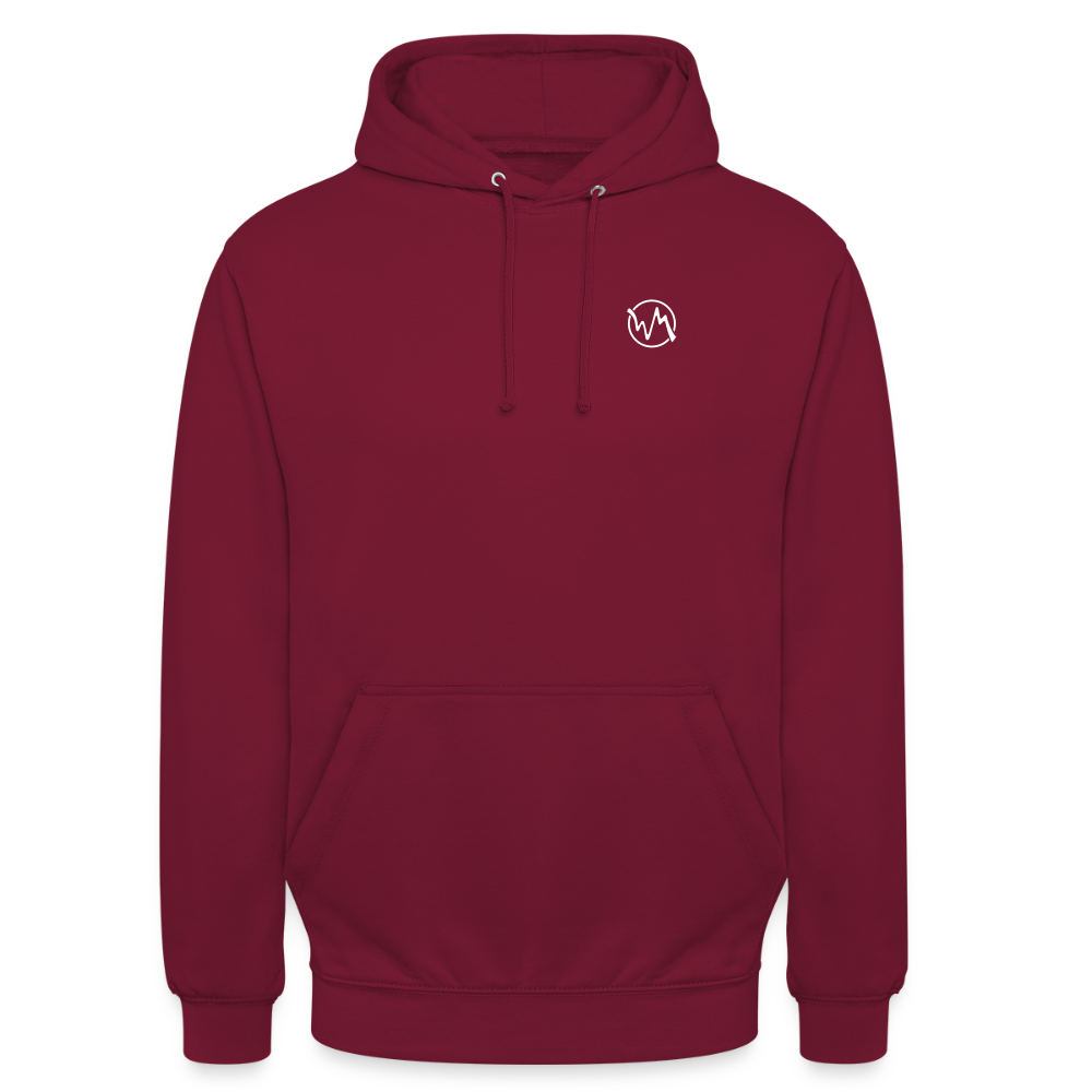 Waymaker Brand - Unisex Hoodie Sideprint - Bordeaux
