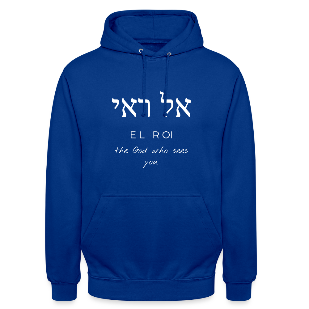 El Roi - Unisex Hoodie - Royalblau