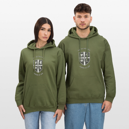 Armor of God - Unisex Hoodie - Militärgrün
