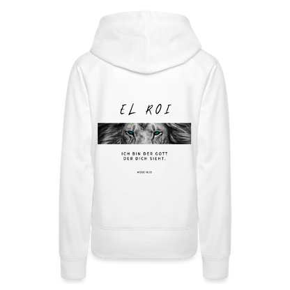 El Roi - Hoodie (Frau) - Weiß