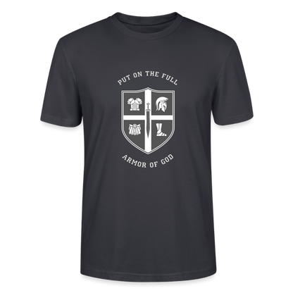 Put on the full armor of God - Unisex T-Shirt - Dunkles Graublau