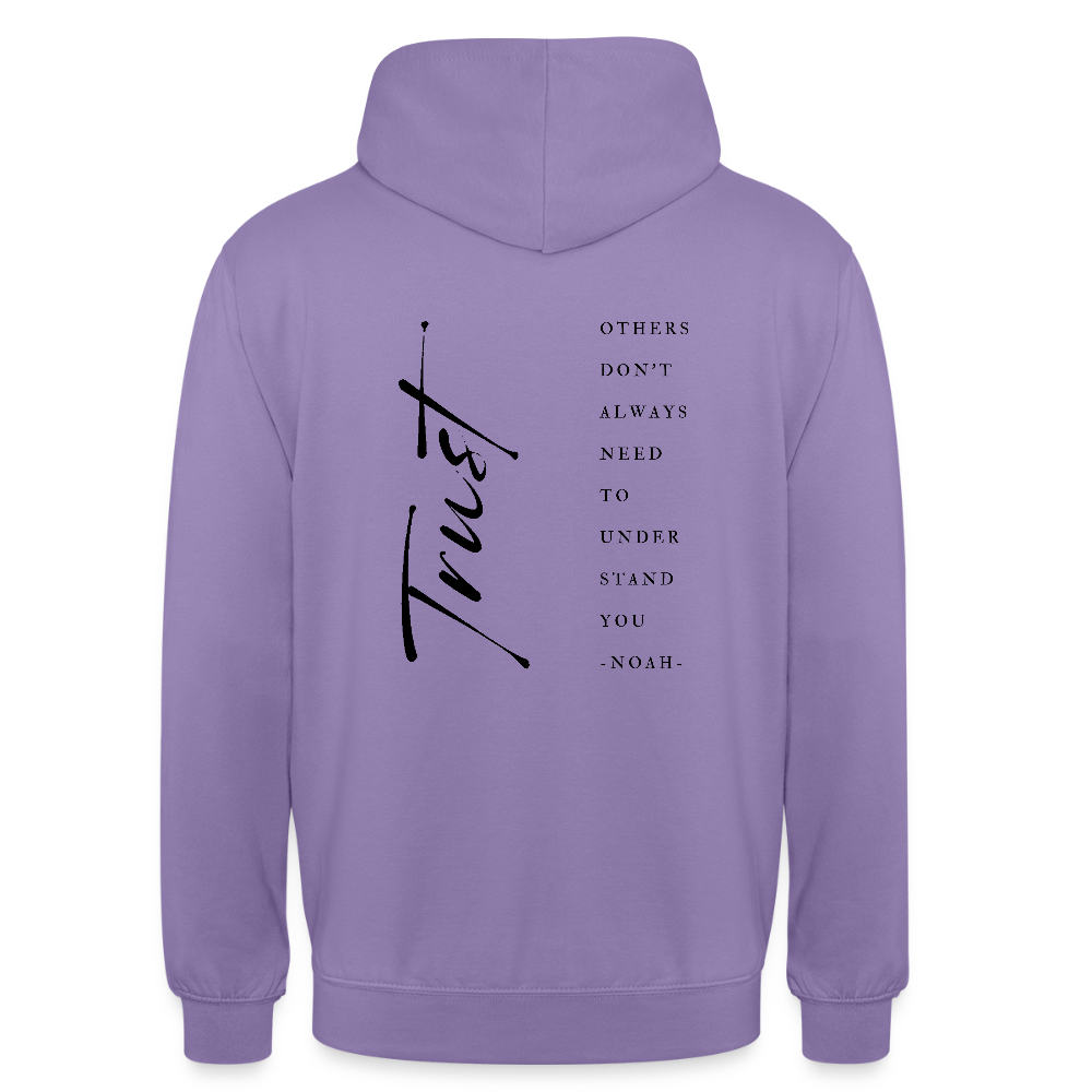 trust - Unisex Hoodie - Lavendel