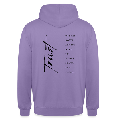 trust - Unisex Hoodie - Lavendel