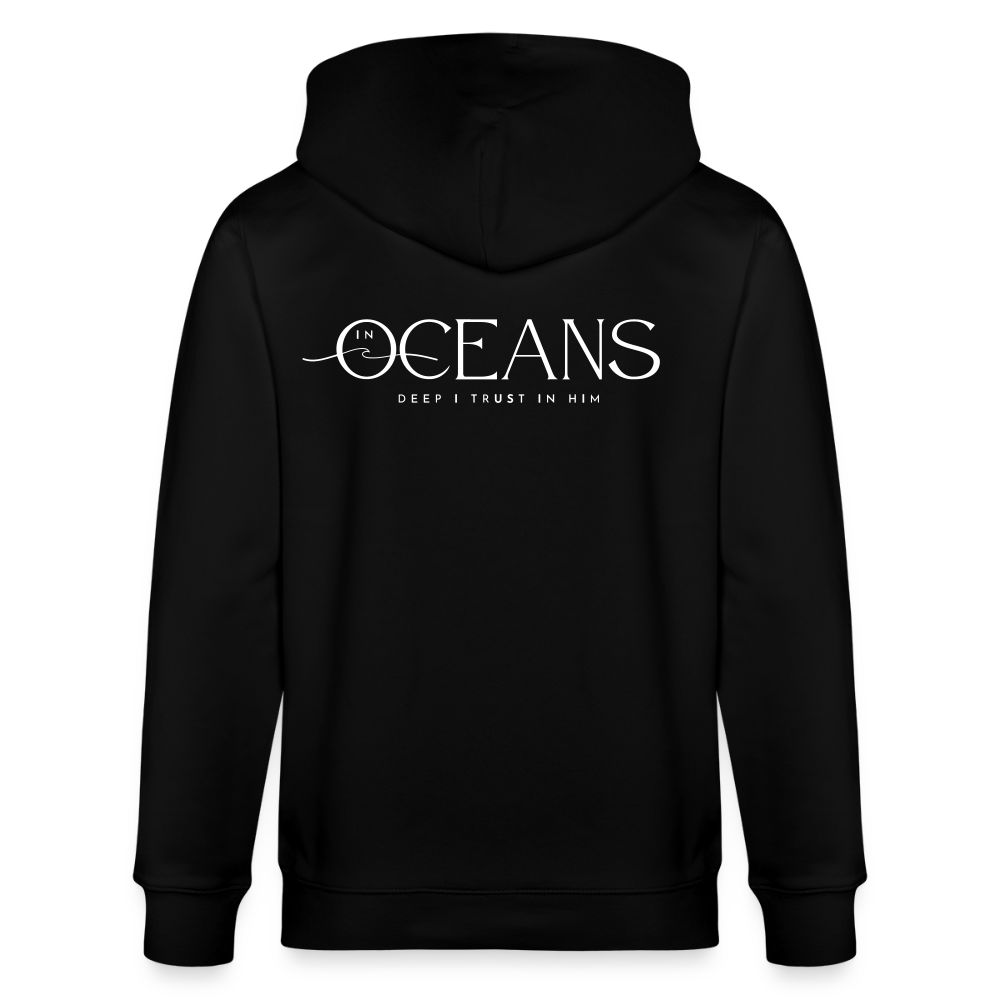 Oceans - Unisex Kapuzenjacke - Schwarz