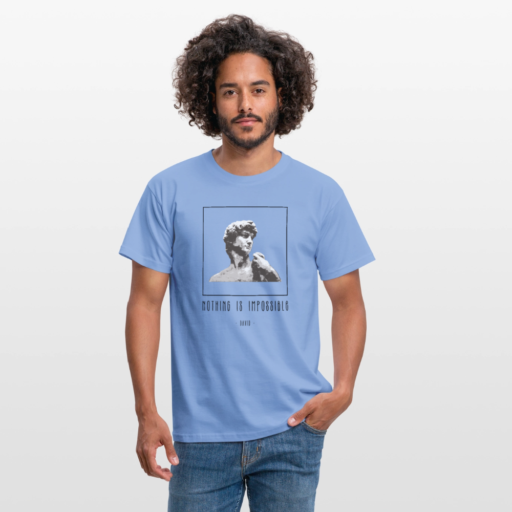 Nichts ist unmöglich - Männer T-Shirt - carolina blue
