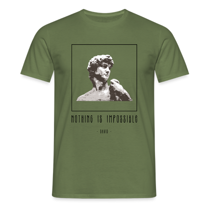 Nichts ist unmöglich - Männer T-Shirt - Militärgrün