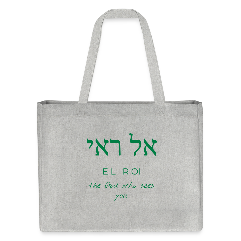 El Roi - Stofftasche - Grau meliert