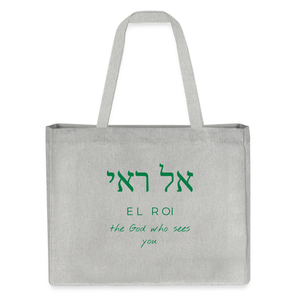 El Roi - Stofftasche - Grau meliert