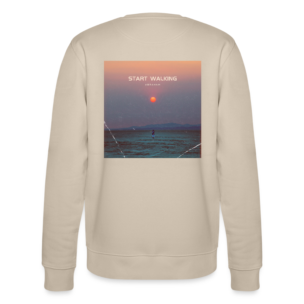 Start walking - Unisex Sweatshirt - Beige