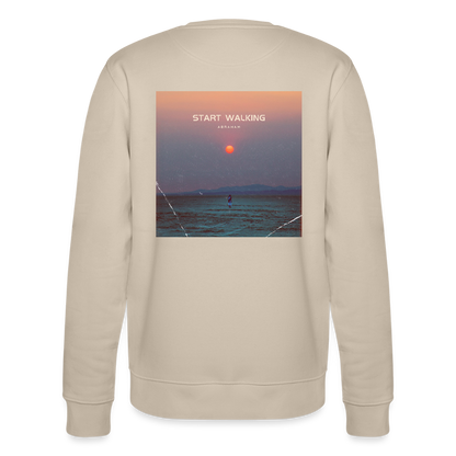 Start walking - Unisex Sweatshirt - Beige
