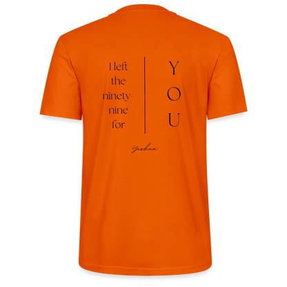 I left the 99 for you - Unisex T-Shirt - Tieforange