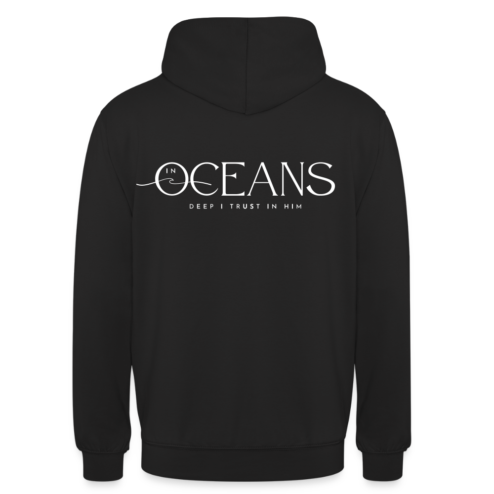 Oceans - Unisex Hoodie Backprint - Schwarz