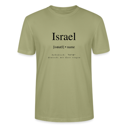 Israel - Unisex T-Shirt - Nebelgrün