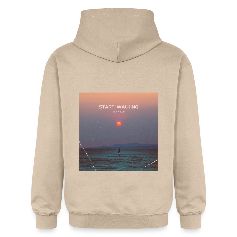 Start walking - Unisex Hoodie - Sand