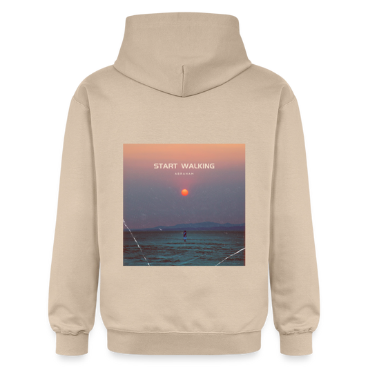 Start walking - Unisex Hoodie - Sand