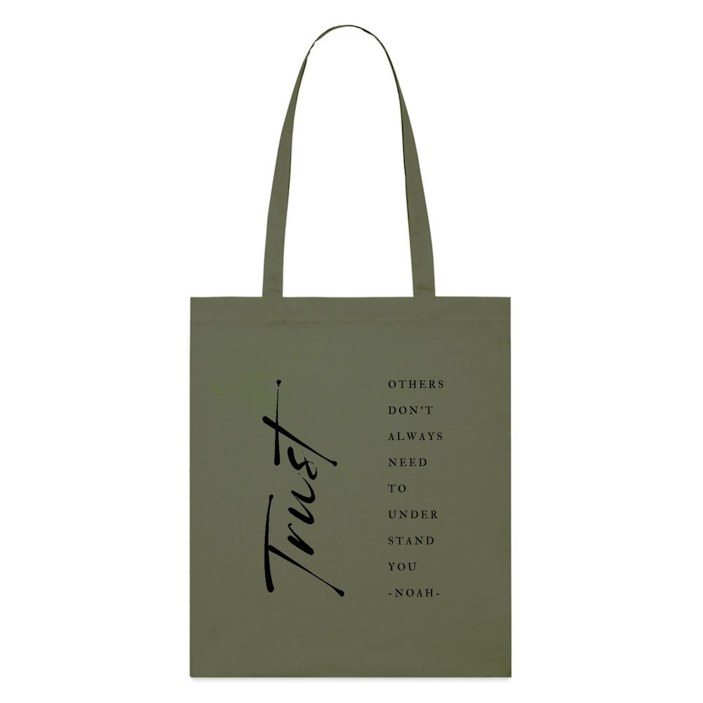trust - Stoffbeutel - Khaki
