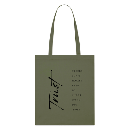 trust - Stoffbeutel - Khaki
