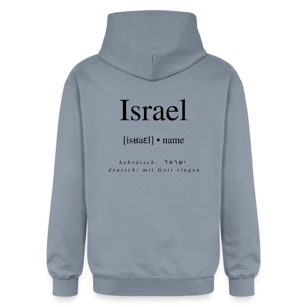 Israel - Unisex Hoodie - Blau