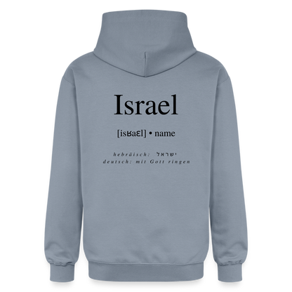 Israel - Unisex Hoodie - Blau