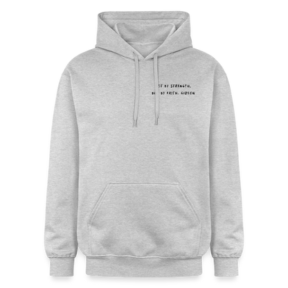 But by faith - Unisex Hoodie - Hellgrau meliert