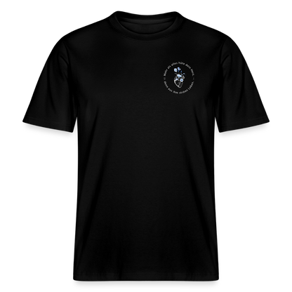 Behüte dein Herz - Unisex Bio-T-Shirt - Schwarz