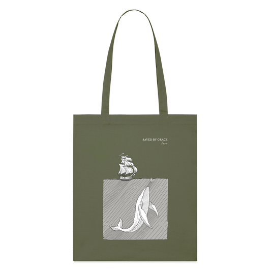 saved by grace - Stoffbeutel - Khaki
