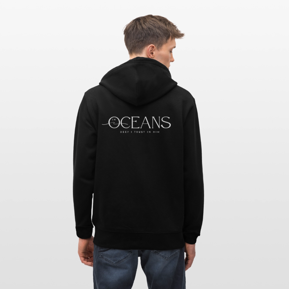 Oceans - Unisex Kapuzenjacke - Schwarz