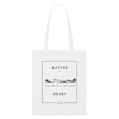Matter of Heart - Stoffbeutel - Weiß