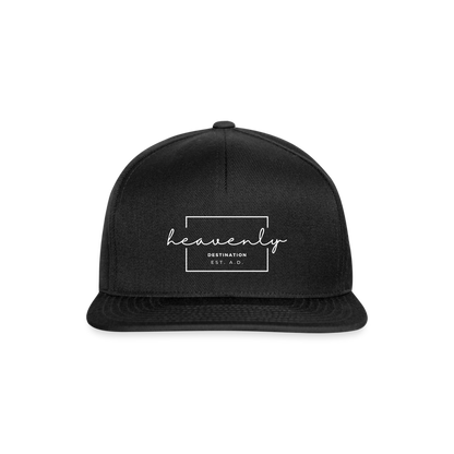 heavenly destination - Snapback Cap - Schwarz/Schwarz