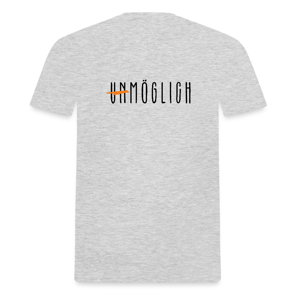 Möglich - Männer T-Shirt - Grau meliert