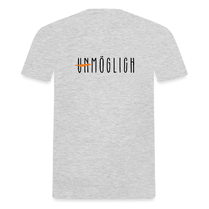 Möglich - Männer T-Shirt - Grau meliert