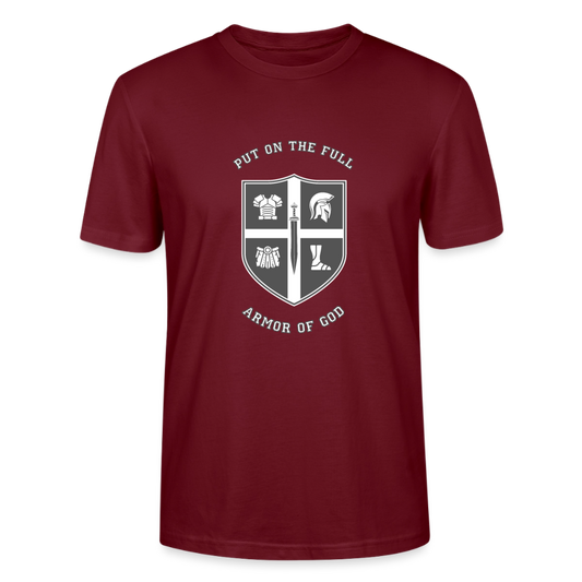 Put on the full armor of God - Unisex T-Shirt - Burgunderrot