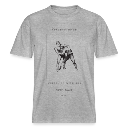 Perseverance - Unisex - T-Shirt - Grau meliert