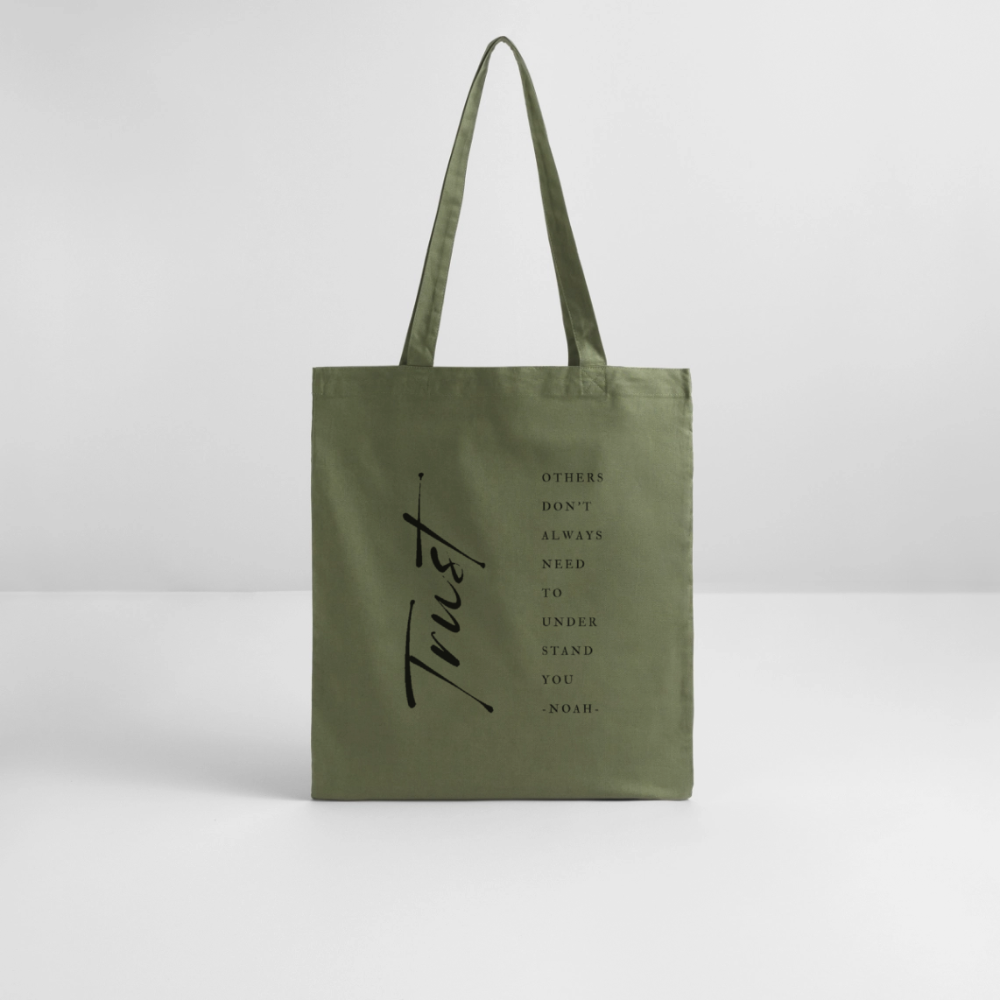 trust - Stoffbeutel - Khaki
