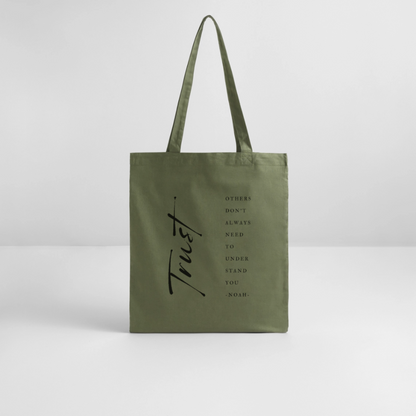 trust - Stoffbeutel - Khaki