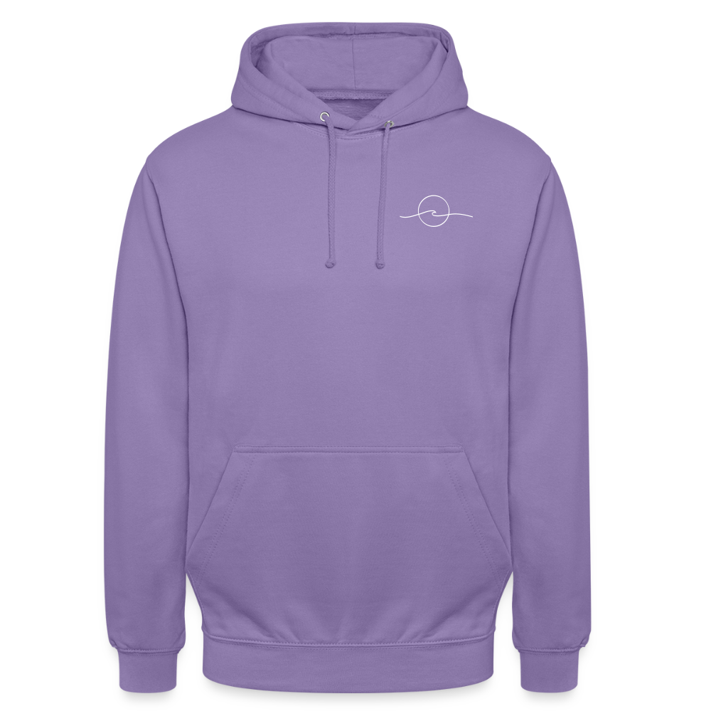 Oceans - Unisex Hoodie Backprint - Lavendel