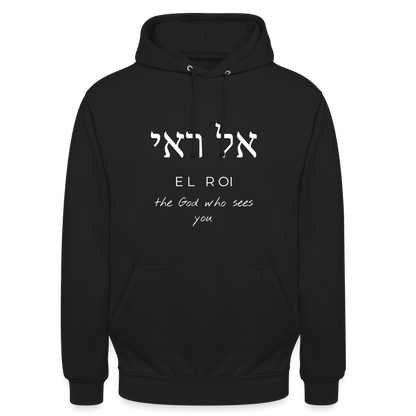 El Roi - Unisex Hoodie - Schwarz