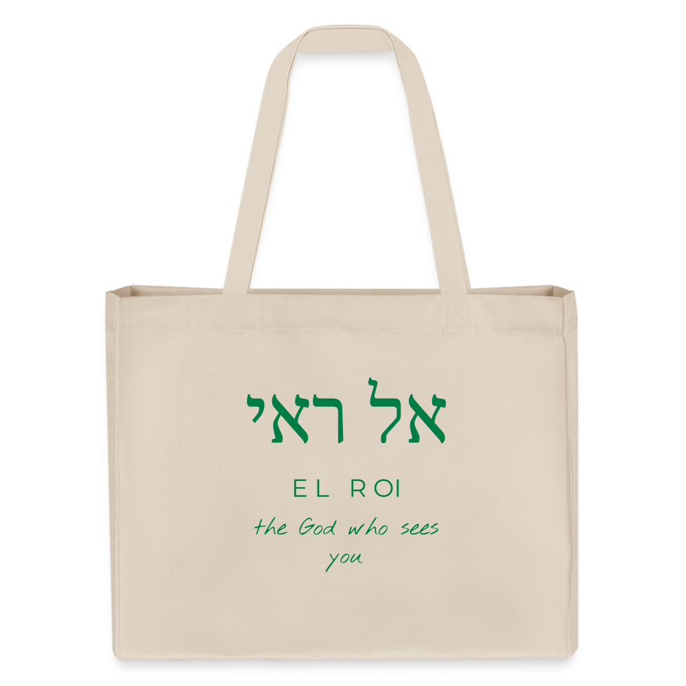 El Roi - Stofftasche - Naturweiß