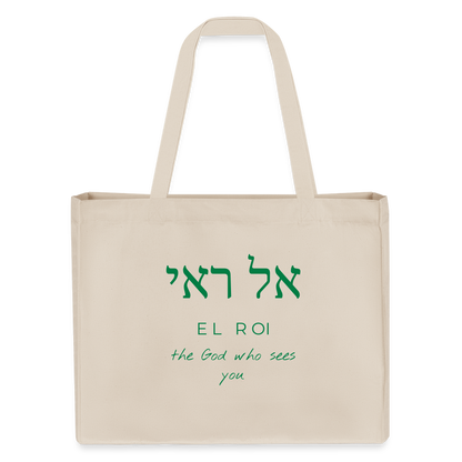 El Roi - Stofftasche - Naturweiß
